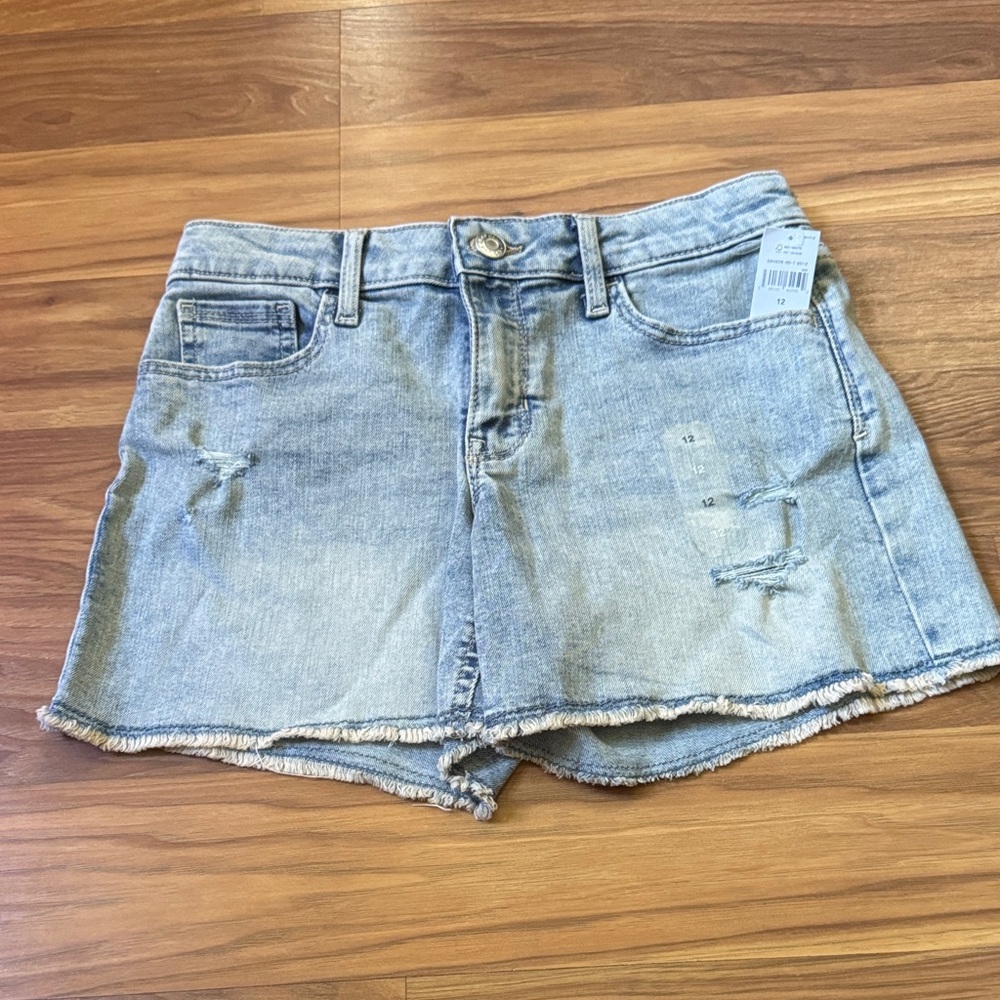 GAP Light Blue Kids Denim Shorts
